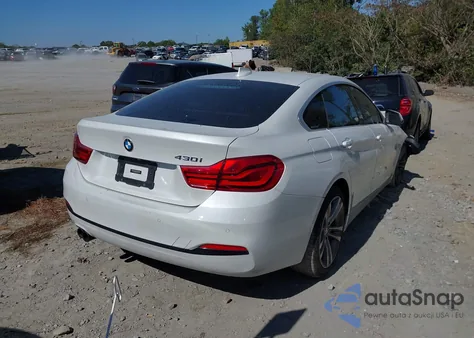 2018 BMW 430I Gran Coupe z USA, uszkodzony, nr VIN WBA4J1C56JBM11594